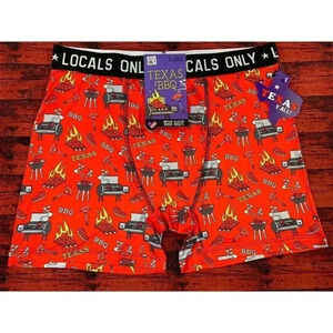 Locals Only “Texas BBQ “ Boxer Brief sz XL New